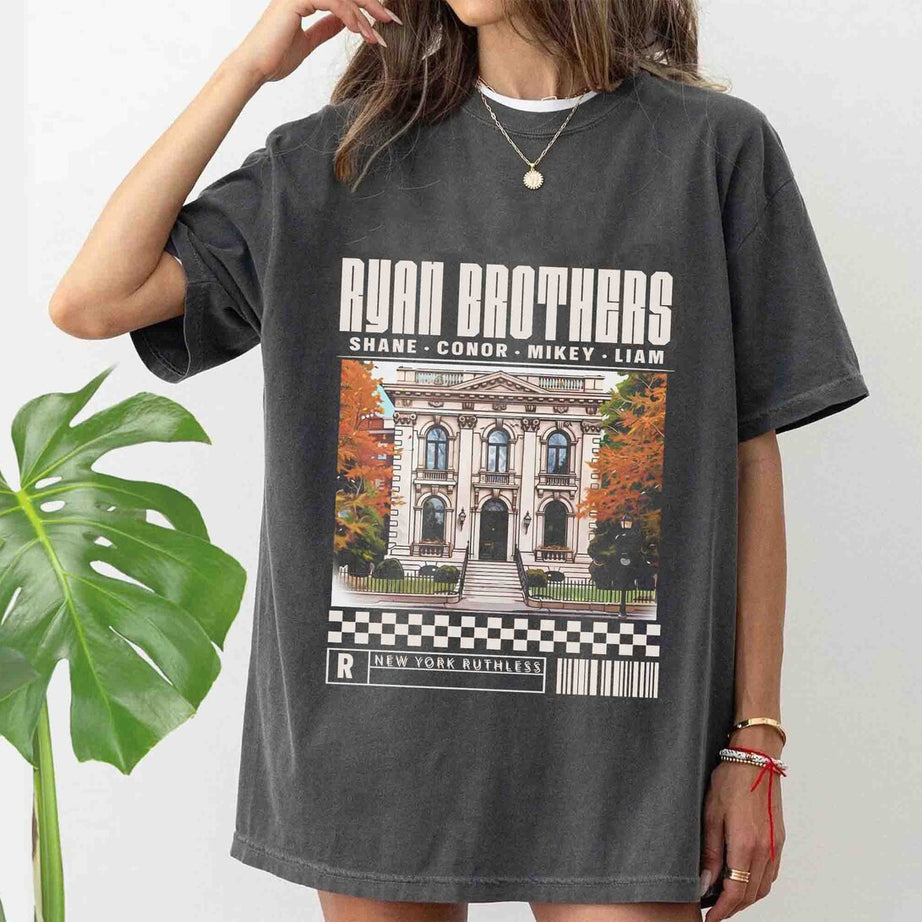 New York Ruthless Ryan Brothers Comfort Colors Shirt, Sadie Kincaid, Dark Romance Sweatshirt, Ryan Rule, Shane Ryan, Conor Ryan Dark Romance