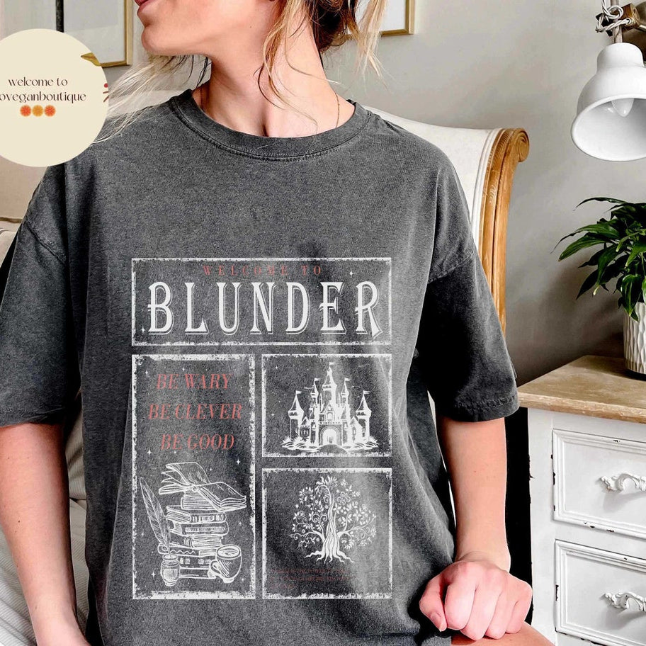 One Dark Window Comfort Colors Shirt, Blunder Be Wary Be Clever Be Good, Licensed Shepherd King, Rachel Gillig Merch, Destrier Shirt