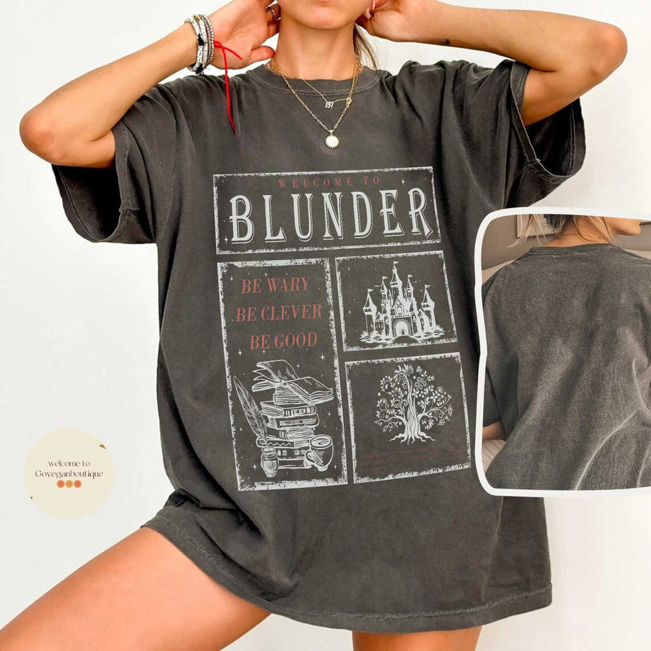 One Dark Window Comfort Colors Shirt, Blunder Be Wary Be Clever Be Good, Licensed Shepherd King, Rachel Gillig Merch, Destrier Shirt