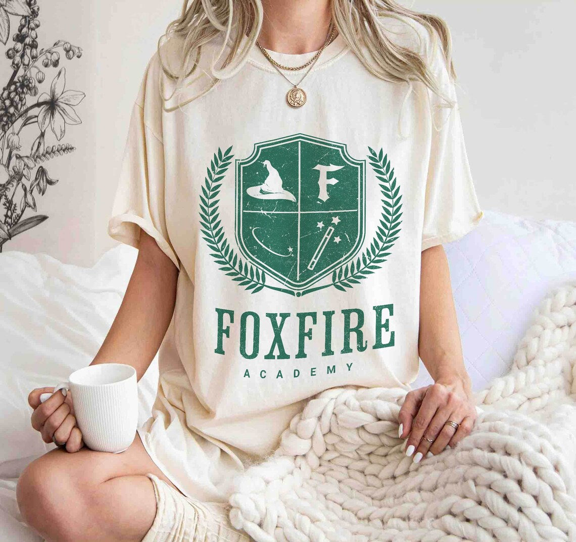 Foxfire Academy Comfort Colors Shirt, Kotlc Shirt, Bookish Shirt, Team Keefe Shirt, Book Lover Gift, Lost Cities Keeper Shirt