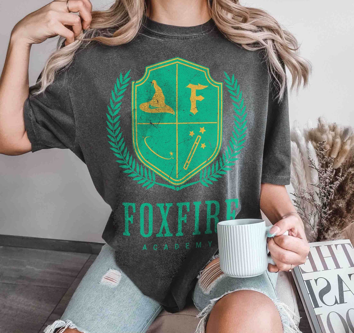 Foxfire Academy Comfort Colors Shirt, Kotlc Shirt, Bookish Shirt, Team Keefe Shirt, Book Lover Gift, the Lost Cities Shirt