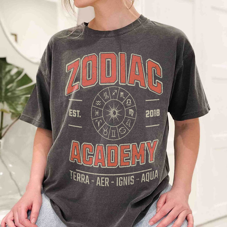 Zodiac Academy Solaria Comfort Colors Shirt, Zodiac Academy Merch, Vega Twins Shirt, Zodiac Signs, , Ruthless Boys, Celestial Heirs Band
