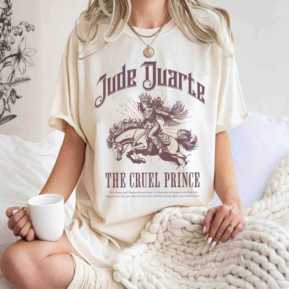 The Cruel Prince Shirt, the Folk of the Air Shirt, Cardan Greenbriar Shirt, Jude and Cardan Shirt, Cruel Prince Merch