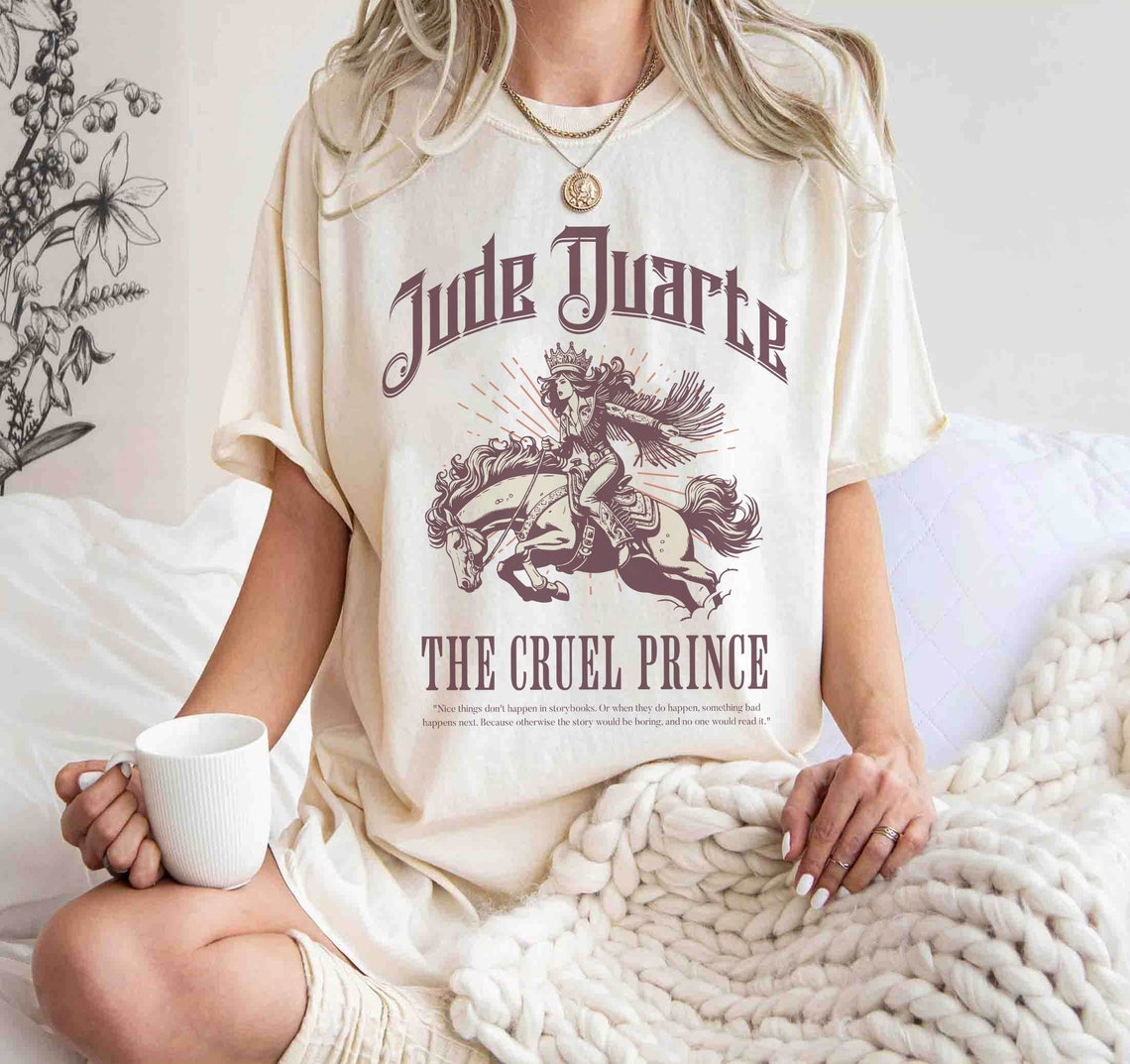 The Cruel Prince Shirt, the Folk of the Air Shirt, Cardan Greenbriar Shirt, Jude and Cardan Shirt, Cruel Prince Merch