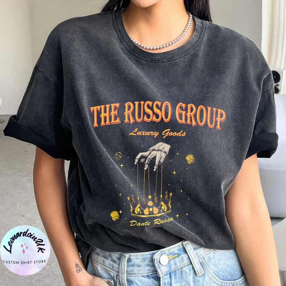 King of Wrath Shirt, Dante Russo, Kings of Sin Series by Ana Huang Merch, the Russo Group Shirt, Romance Book Merch, Bookish
