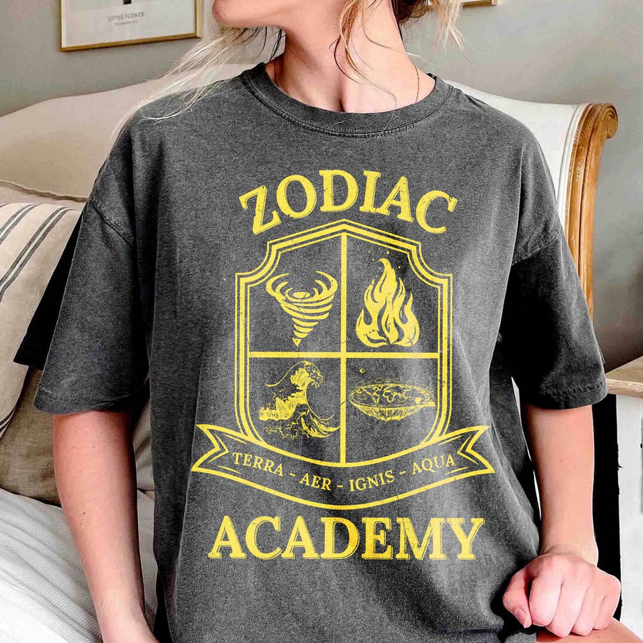 Zodiac Academy Comfort Colors Shirt, Celestial Heirs Band, Darius Acrux, Vega Twins, Professor Lance Orion, Almighty Sovereign Society