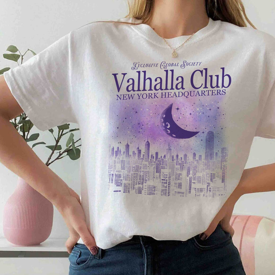 Valhalla Club Comfort Colors Shirt, Kings of Sin Series by Ana Huang Merch, Twisted Series Shirt, Romance Book Merch, Bookish Shirt.