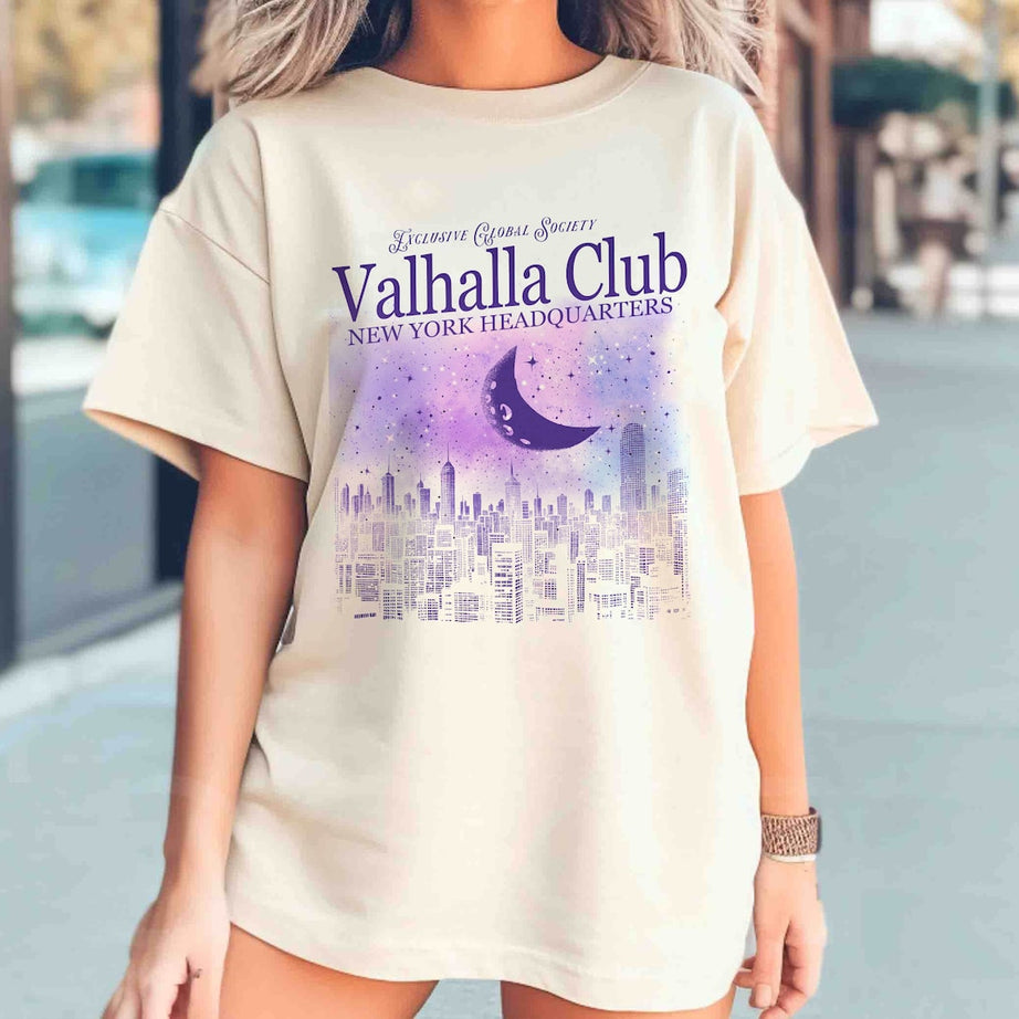 Valhalla Club Comfort Colors Shirt, Kings of Sin Series by Ana Huang Merch, Twisted Series Shirt, Romance Book Merch, Bookish Shirt.