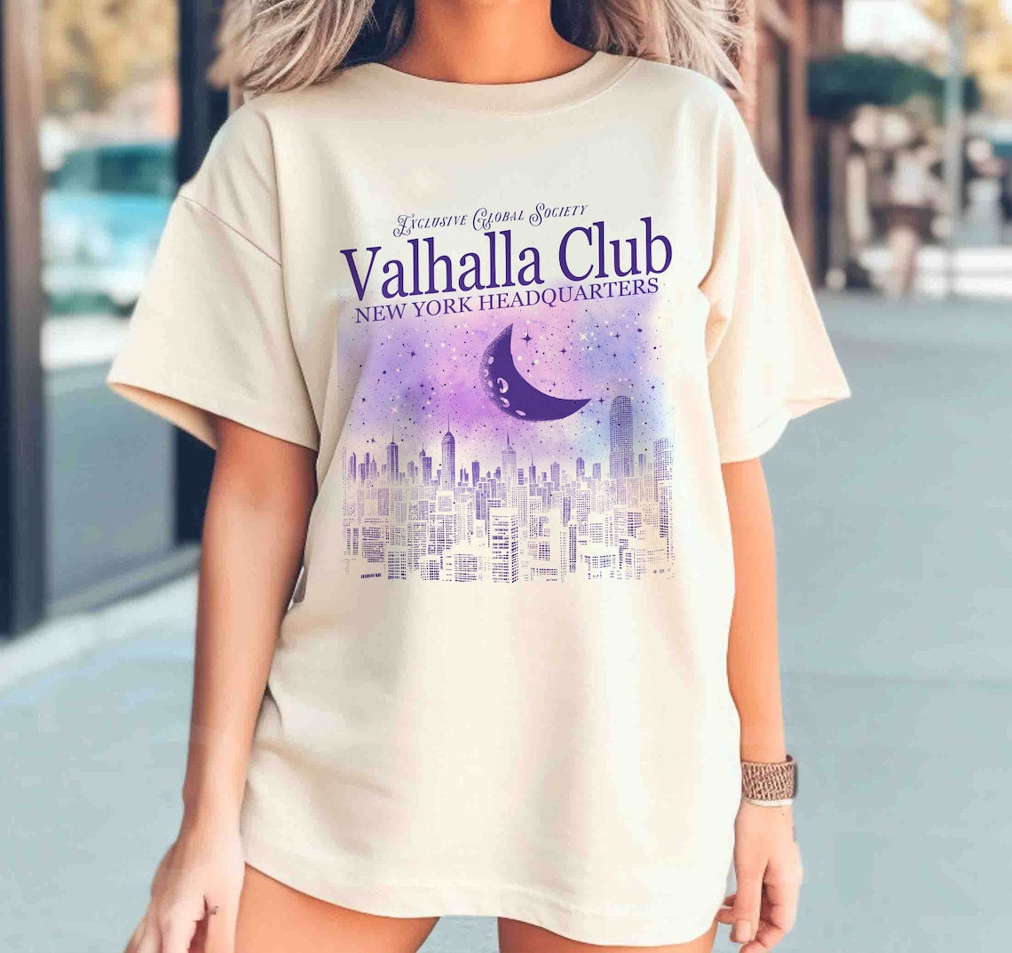 Valhalla Club Comfort Colors Shirt, Kings of Sin Series by Ana Huang Merch, Twisted Series Shirt, Romance Book Merch, Bookish Shirt.