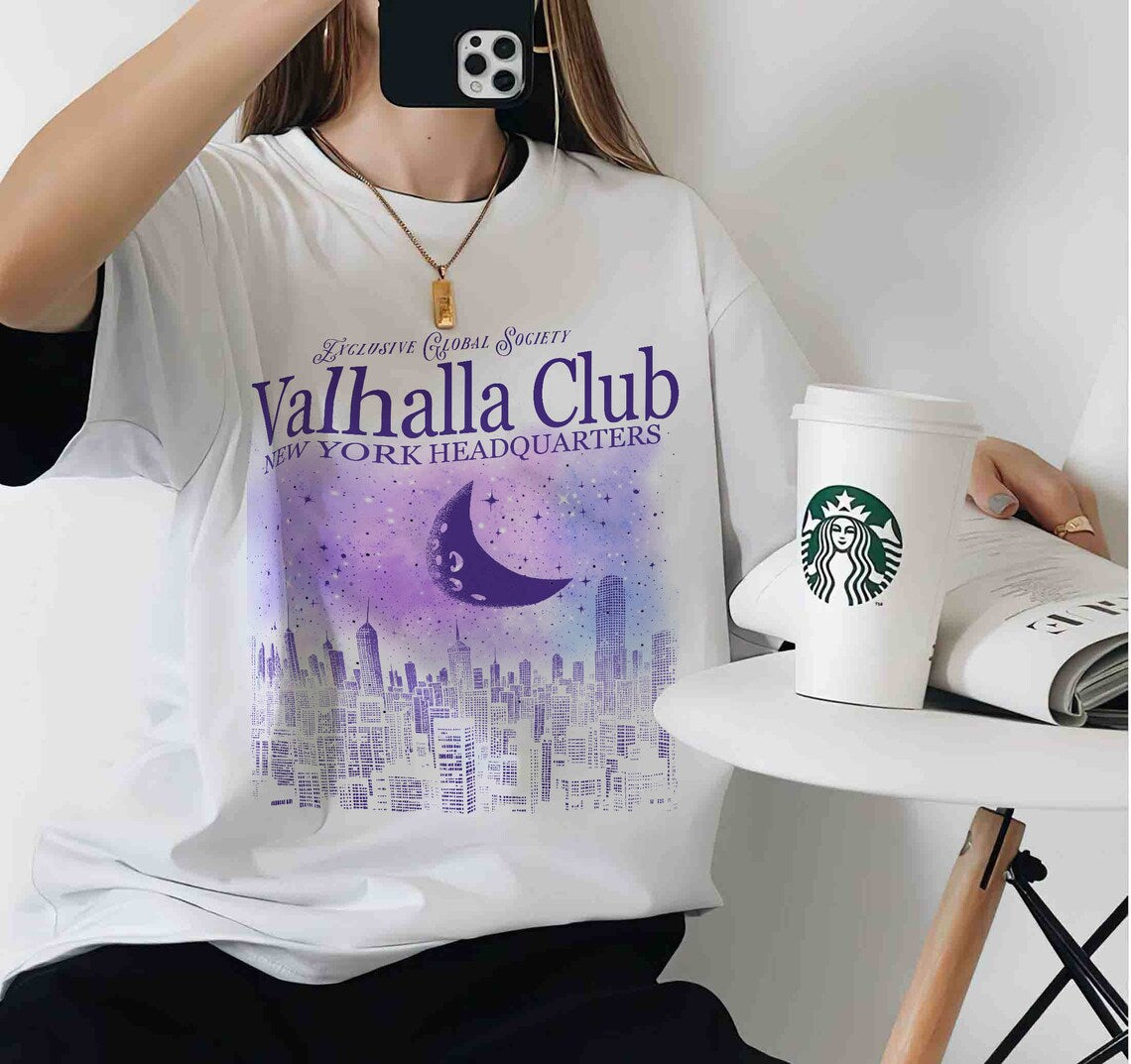 Valhalla Club Comfort Colors Shirt, Kings of Sin Series by Ana Huang Merch, Twisted Series Shirt, Romance Book Merch, Bookish Shirt.