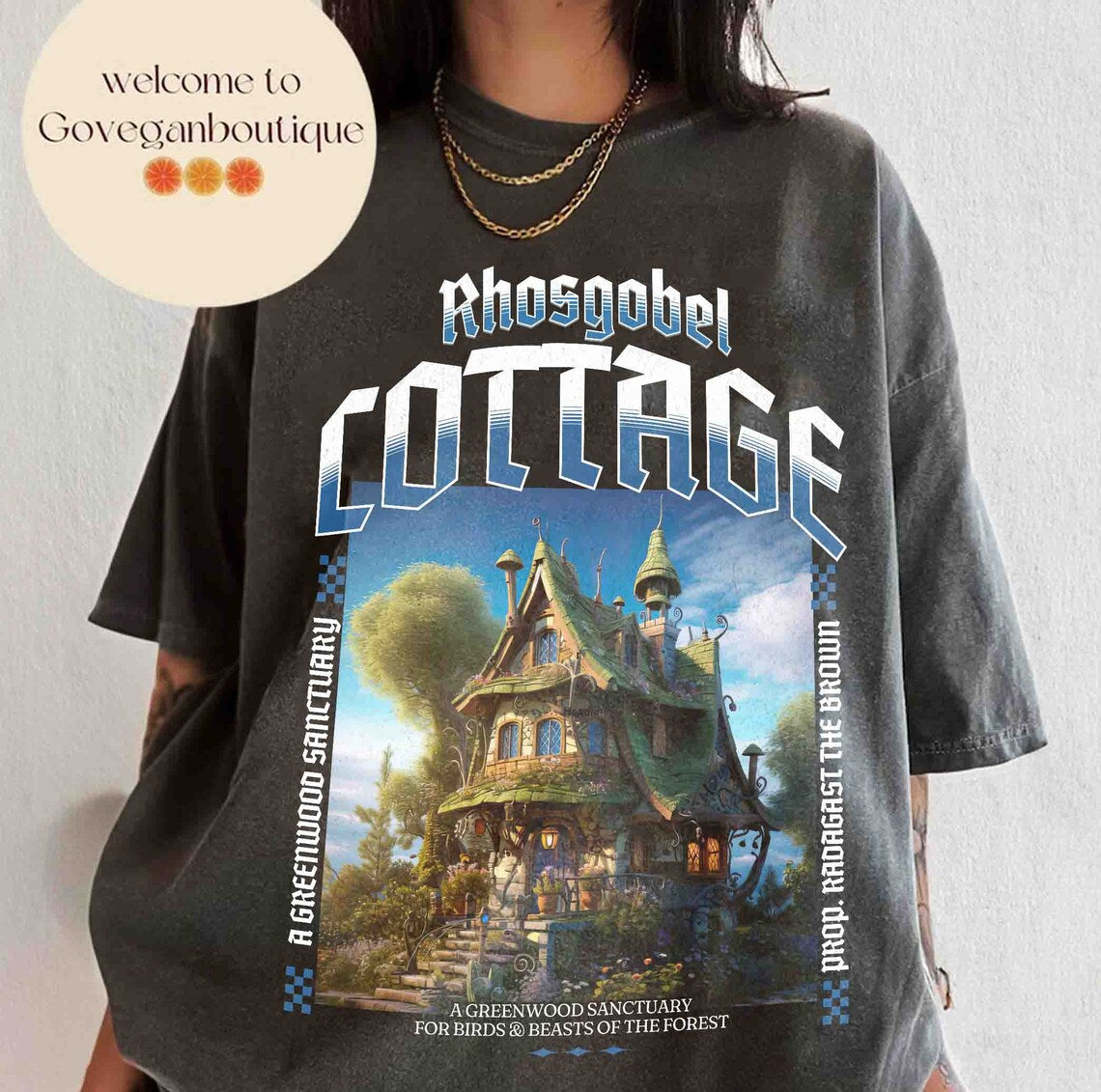 Rhosgobel Cottage Comfort Colors Shirt