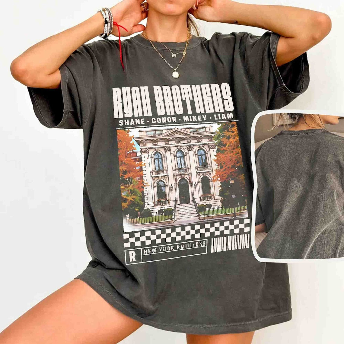 New York Ruthless Ryan Brothers Comfort Colors Shirt, Sadie Kincaid, Dark Romance Sweatshirt, Ryan Rule, Shane Ryan, Conor Ryan Dark Romance