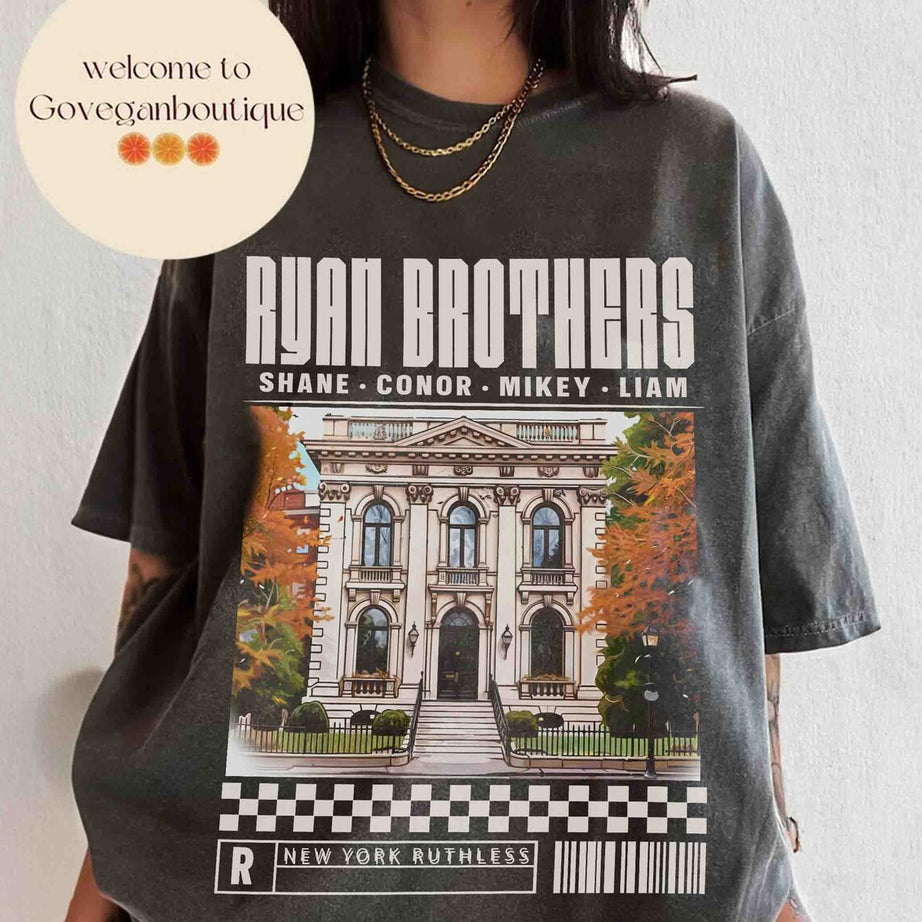 New York Ruthless Ryan Brothers Comfort Colors Shirt, Sadie Kincaid, Dark Romance Sweatshirt, Ryan Rule, Shane Ryan, Conor Ryan Dark Romance