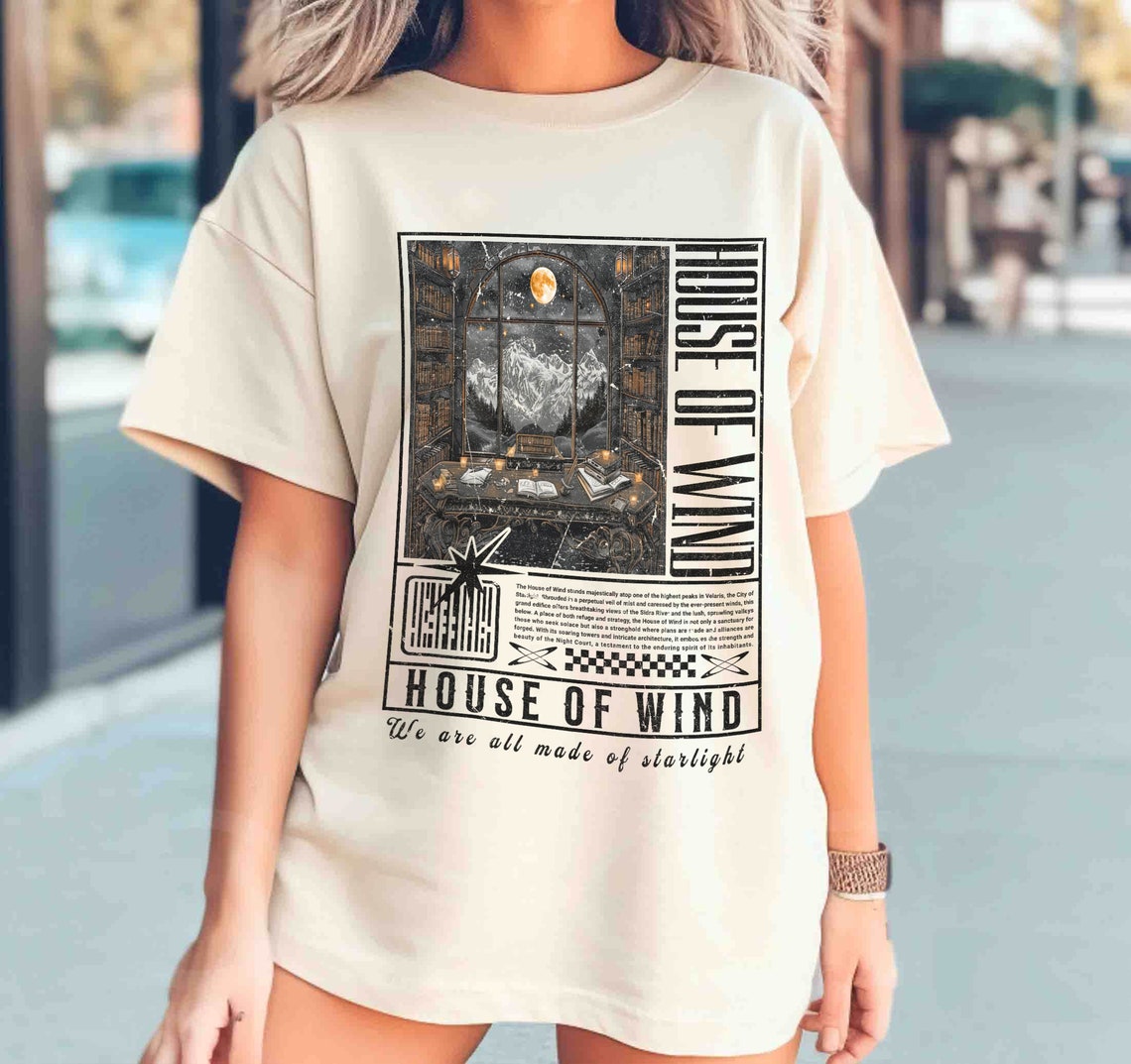 House of Wind Book Club Comfort Colors Shirt, ACOTAR Shirt, Sarah J. Maas
