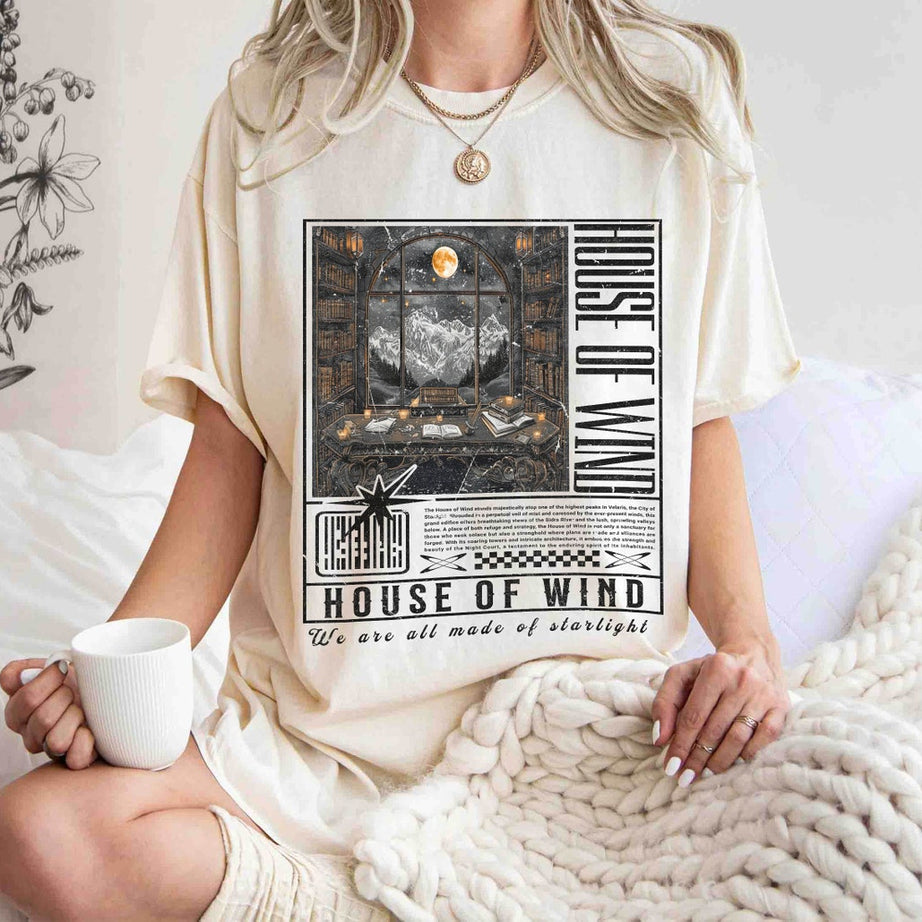 House of Wind Book Club Comfort Colors Shirt, ACOTAR Shirt, Sarah J. Maas