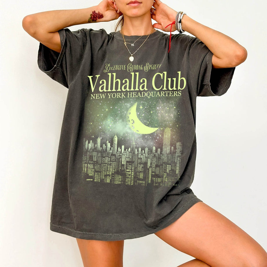 Valhalla Club Comfort Colors Shirt, Kings of Sin Series by Ana Huang Merch, Twisted Series Shirt, Romance Book Merch, Bookish