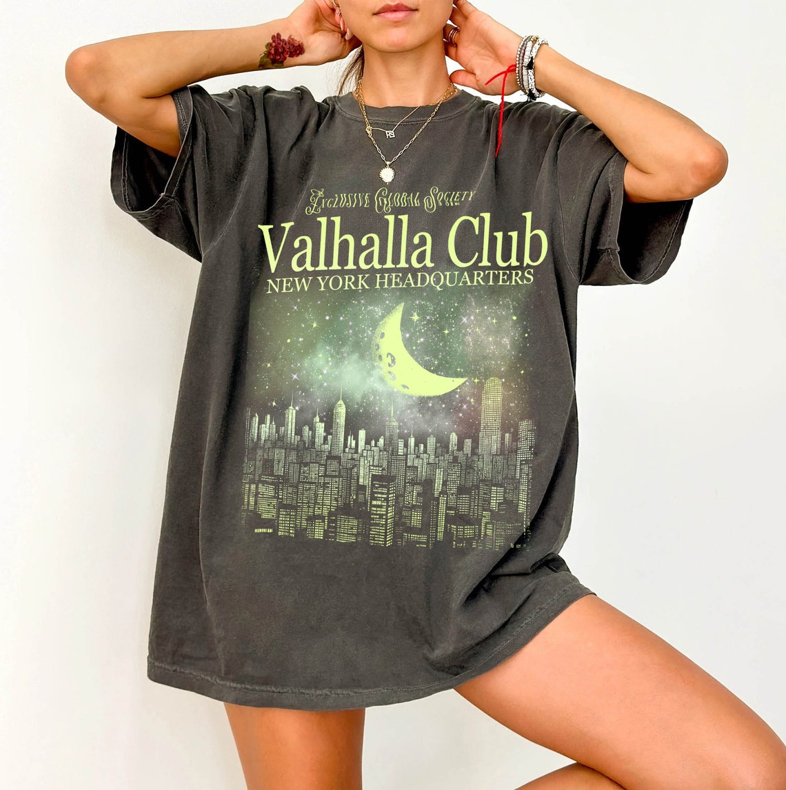 Valhalla Club Comfort Colors Shirt, Kings of Sin Series by Ana Huang Merch, Twisted Series Shirt, Romance Book Merch, Bookish