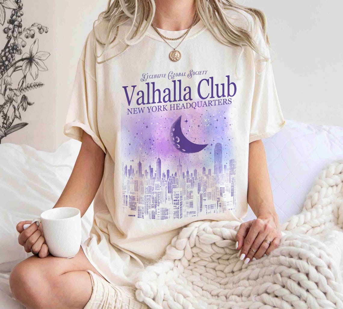 Valhalla Club Shirt, Kings of Sin Series by Ana Huang Merch, Twisted Series Shirt, Romance Book Merch, Bookish Shirt.
