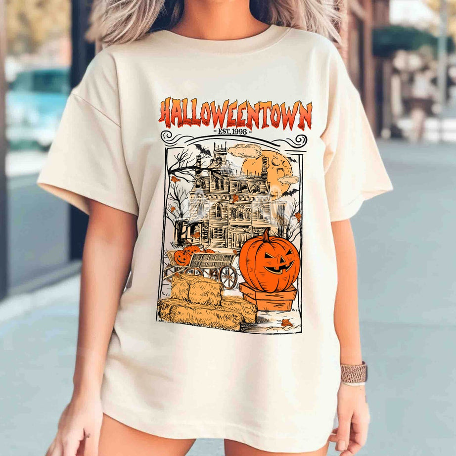 Halloweentown Est 1998 Comfort Colors Shirt, Halloweentown University, Retro Halloweentown Shirt, Fall Shirt, Halloween Shirt