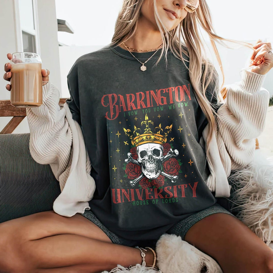 Barrington University Shirt, the Ritual, Smut Shirt, Dark Romance Reader Shirt, Fantasy Reader Shirt, Ryat Archer Shirt