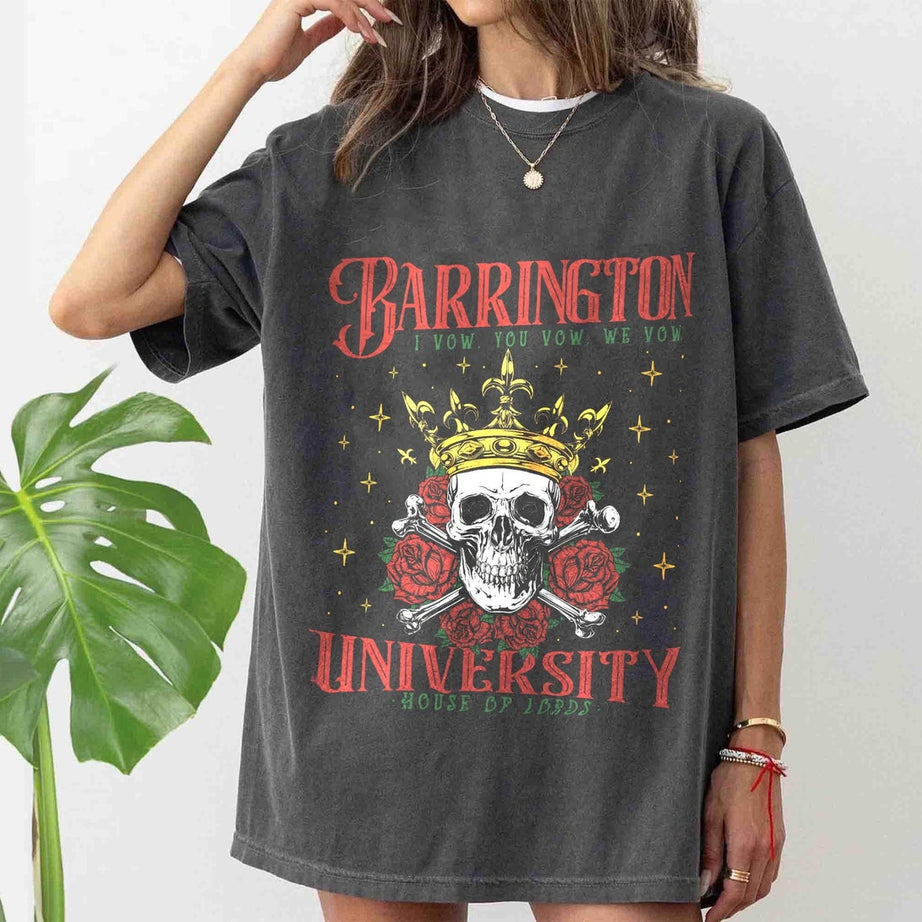 Barrington University Shirt, the Ritual, Smut Shirt, Dark Romance Reader Shirt, Fantasy Reader Shirt, Ryat Archer Shirt