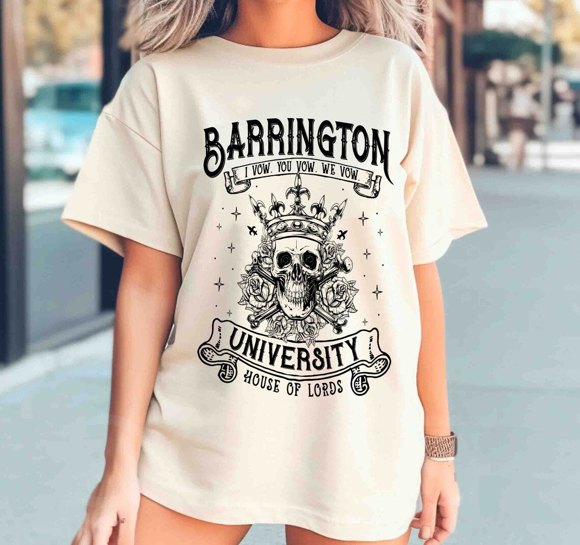 Barrington University the Ritual Comfort , Smut Shirt, Dark Romance Reader Shirt, Fantasy Reader Shirt, Ryat Archer Shirt, Book Lover Gift