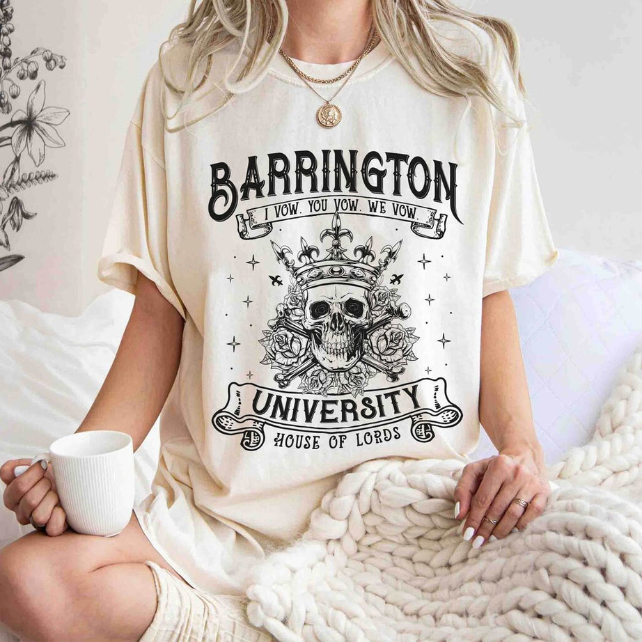 Barrington University the Ritual Comfort , Smut Shirt, Dark Romance Reader Shirt, Fantasy Reader Shirt, Ryat Archer Shirt, Book Lover Gift