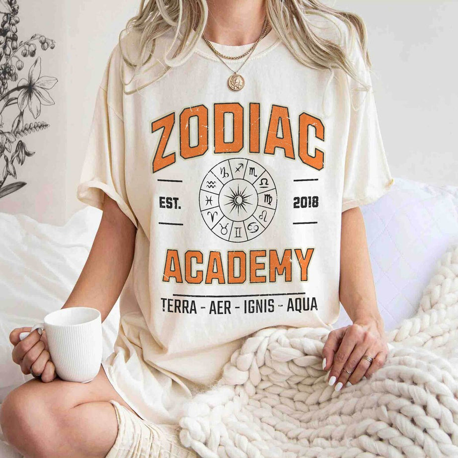 Zodiac Academy Solaria Comfort Colors Shirt, Zodiac Academy Merch, Vega Twins Shirt, Zodiac Signs, , Ruthless Boys, Celestial Heirs Band