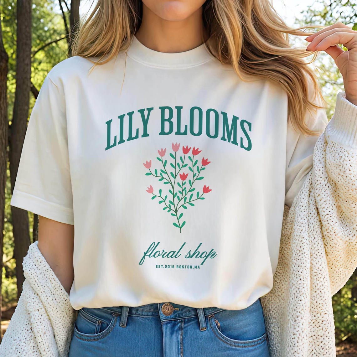 Lily Bloom's Floral Shop Shirt,it Ends With Us Shirt, Colleen Hoover Shirt, Lily Bloom, Booktok, It Starts With Us, Bookish