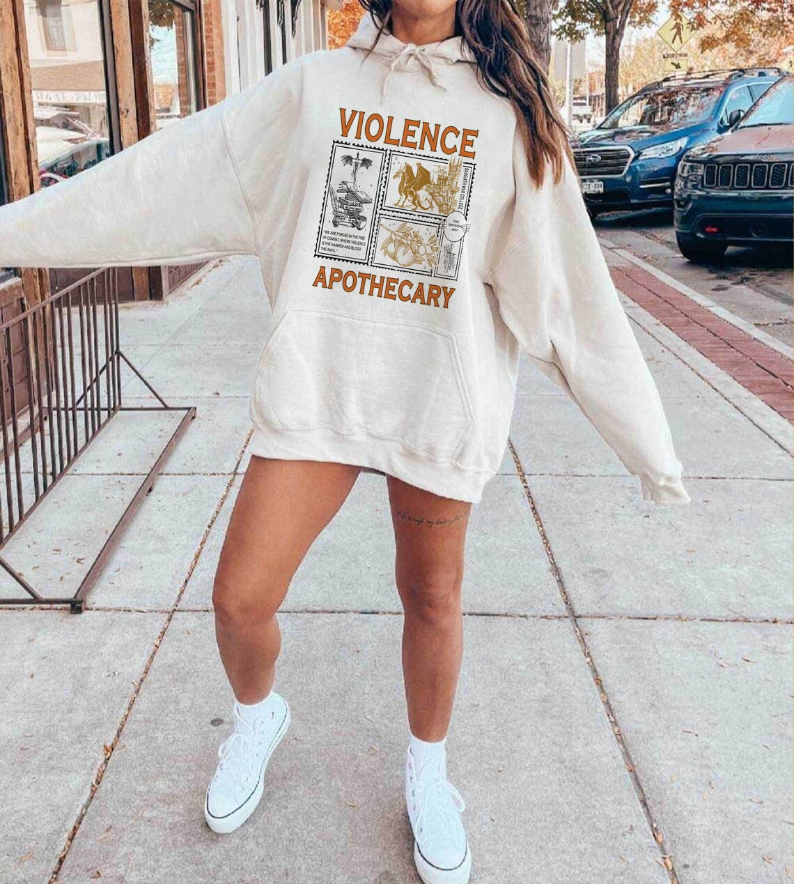 Violence Apothecary Hoodie, Fourth Wing Shirt, Basgiath War College Shirt, Violet Sorrengail, Riorson House, Xaden Riorson