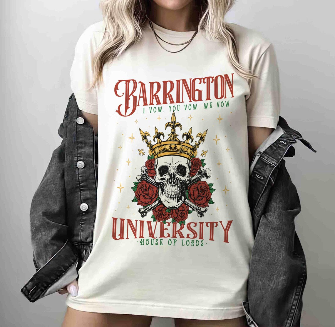 Barrington University Tshirt, the Ritual, Smut Shirt, Dark Romance Reader Shirt, Fantasy Reader Shirt, Ryat Archer Shirt