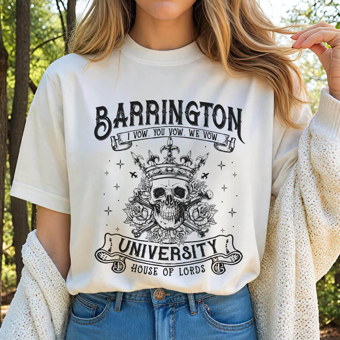 Barrington University Shirt, Smut Shirt, Dark Romance Reader Shirt, Fantasy Reader T-shirt, Ryat Archer Shirt, Book Lover Gift