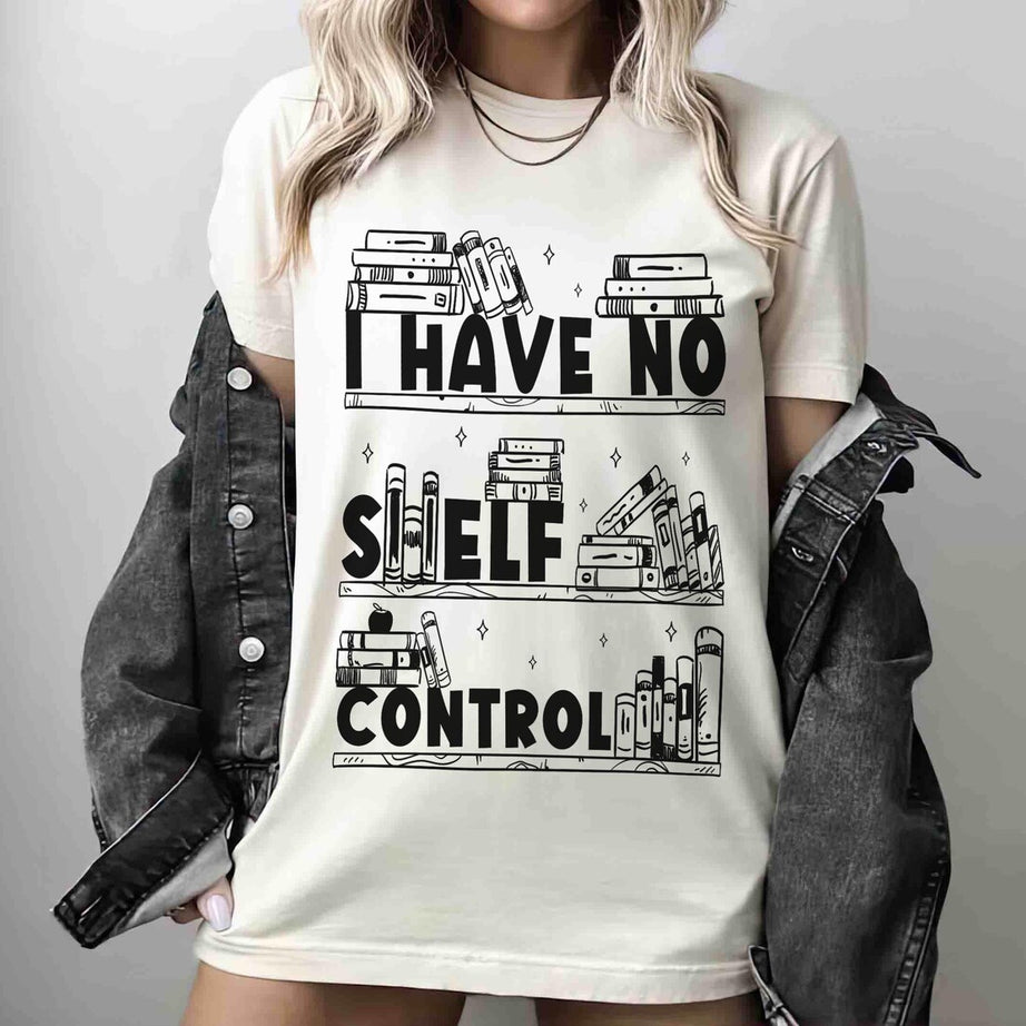I Have No Shelf Control Shirt, Abibliophobia Shirt, Bookish Gift, Book Lover Gift, Book Shirt, Book Lover Shirt, Bookworm Hoodie