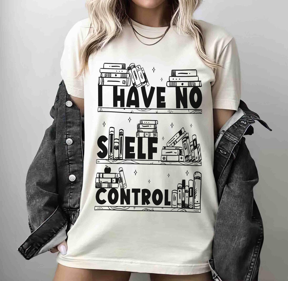 I Have No Shelf Control Shirt, Abibliophobia Shirt, Bookish Gift, Book Lover Gift, Book Shirt, Book Lover Shirt, Bookworm Hoodie