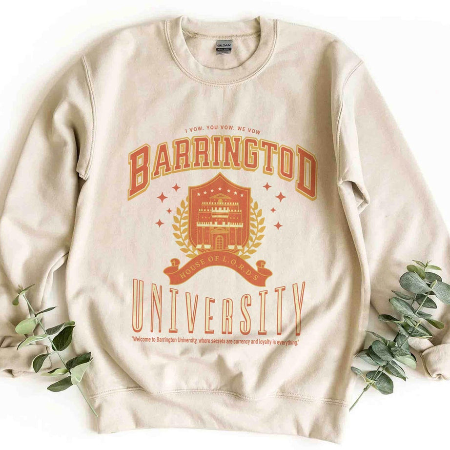 Barrington University the Ritual Sweatshirt, Dark Romance Shirt, Shantel Tessier Shirt, Bookish Shirt