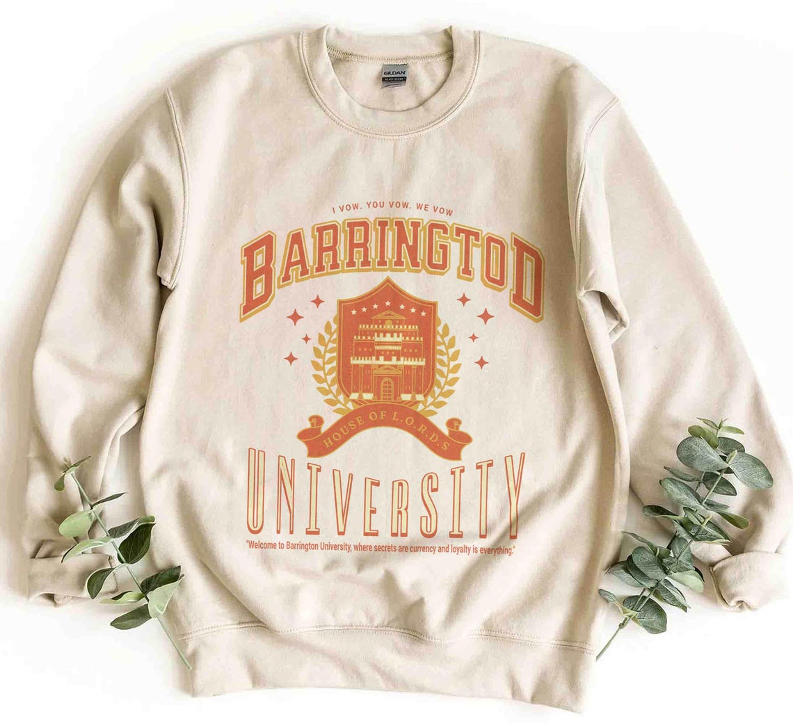 Barrington University the Ritual Sweatshirt, Dark Romance Shirt, Shantel Tessier Shirt, Bookish Shirt