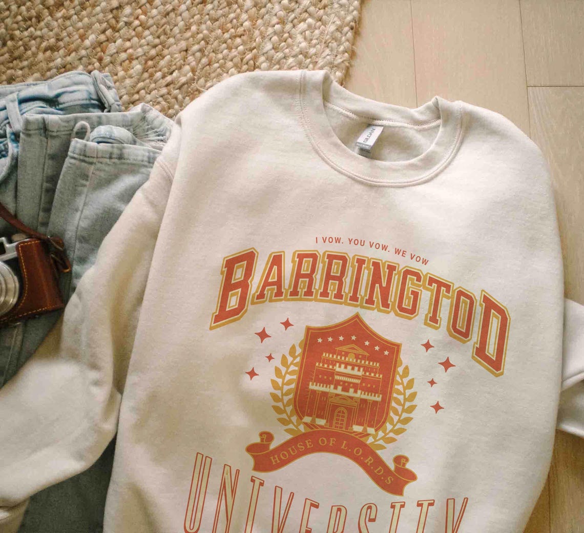 Barrington University the Ritual Sweatshirt, Dark Romance Shirt, Shantel Tessier Shirt, Bookish Shirt