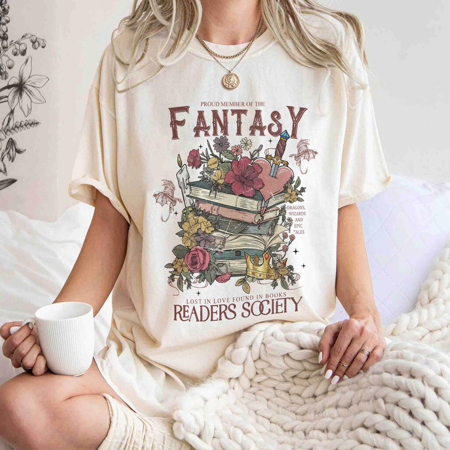 Romantasy Readers Society Shirt, Book Lover Club, Romantasy Reader Gift, Fantasy Romance Book Shirt, Dark Romance