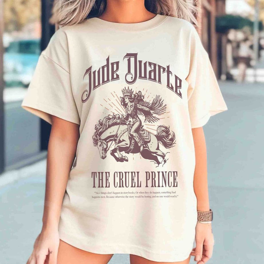 The Cruel Prince Shirt, the Folk of the Air Shirt, Cardan Greenbriar Shirt, Jude and Cardan Shirt, Cruel Prince Merch