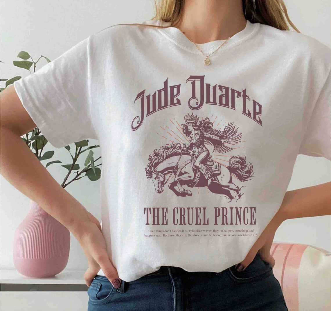 The Cruel Prince Shirt, the Folk of the Air Shirt, Cardan Greenbriar Shirt, Jude and Cardan Shirt, Cruel Prince Merch