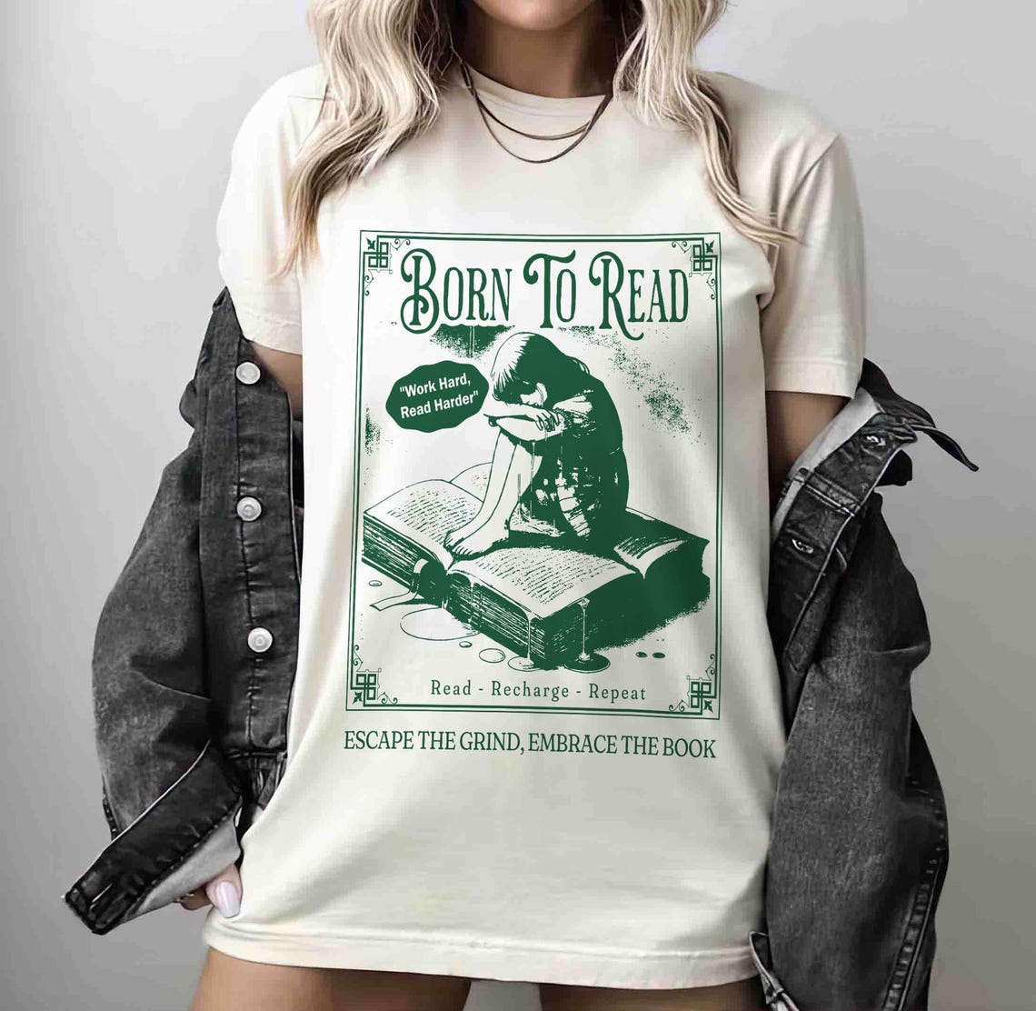 Born to Read Bookish Shirt, Funny Reader Book Addict, Book Lover, Bookish Gift for Her, Spicy Books, Dark Romance, Smut Shirt