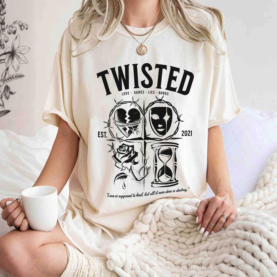 Twisted Series Shirt, Booktok Shirt, Romance Book Shirt, Book Lover Gift