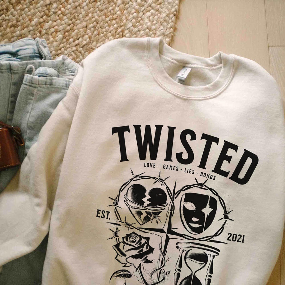 Twisted Series Sweatshirt, Booktok Shirt, Romance Book Shirt, Book Lover Gift