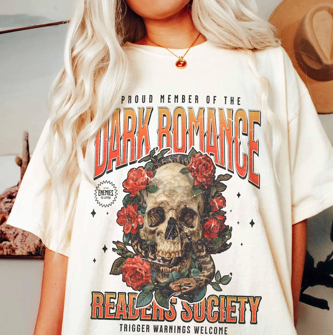 Dark Romance Readers Society Shirt, Romance Reader Dark Academia Shirt for Smut Reader, Bookish Shirt, Dark Romance Merch