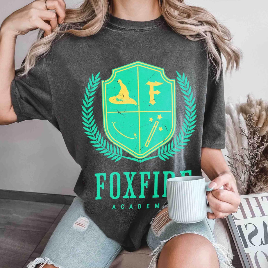 Foxfire Academy Comfort Color Shirt, Kotlc Shirt, Bookish Shirt, Team Keefe Shirt, Book Lover Gift, Lost Cities Keeper Shirt