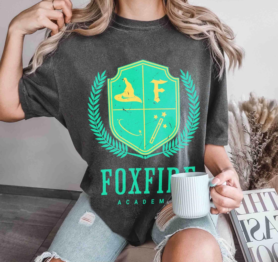 Foxfire Academy Comfort Color Shirt, Kotlc Shirt, Bookish Shirt, Team Keefe Shirt, Book Lover Gift, Lost Cities Keeper Shirt