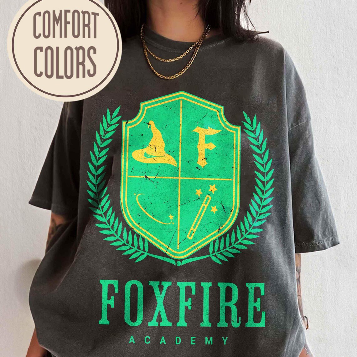 Foxfire Academy Comfort Color Shirt, Kotlc Shirt, Bookish Shirt, Team Keefe Shirt, Book Lover Gift, Lost Cities Keeper Shirt