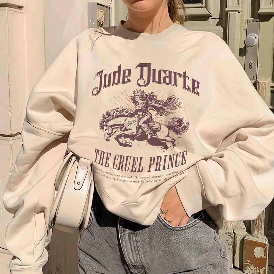 The Cruel Prince Sweatshirt, the Folk of the Air Shirt, Cardan Greenbriar Shirt, Jude and Cardan Shirt, Bookish Shirt