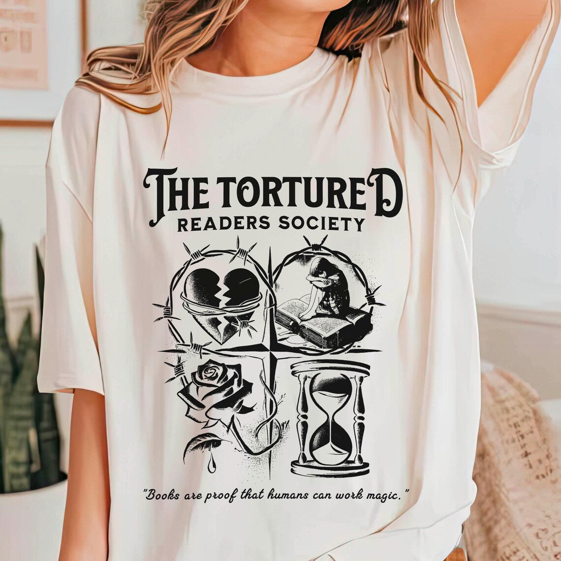 The Tortured Readers Society Shirt, Book Lover Shirt. Bookish Shirt. Booktok Shirt, Born to Read Shirt