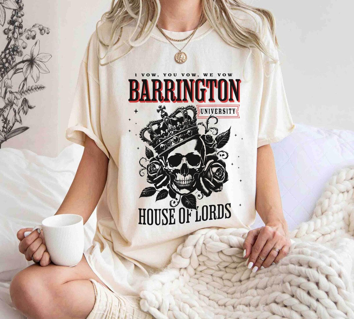 Barrington University Shirt, the Ritual Shirt, Dark Romance Sweater, Smut Reader Shirt, Spicy Romance, Ryat Archer
